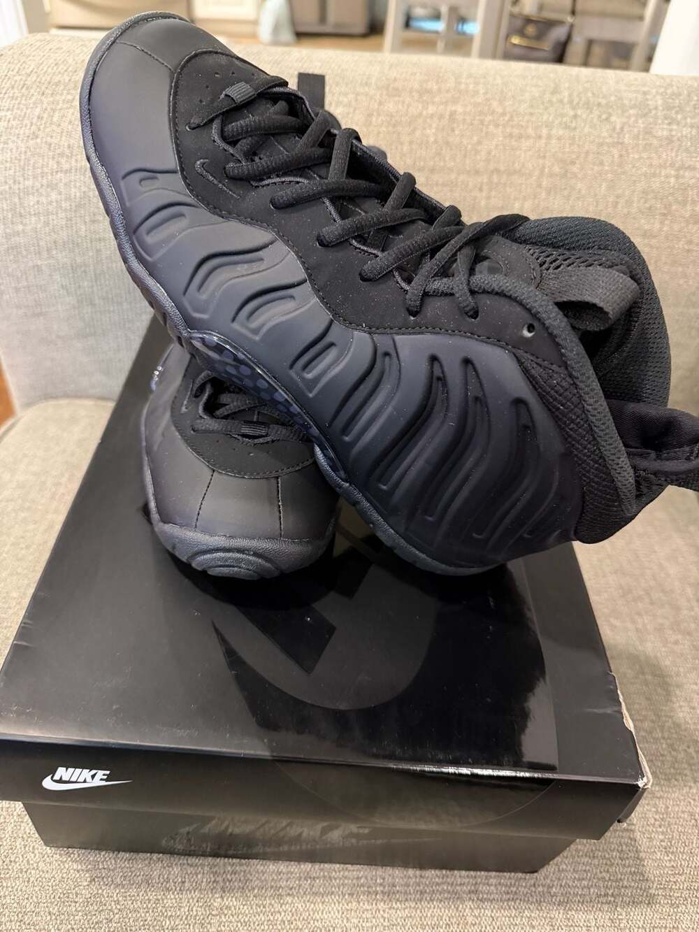 Buy Nike Little Posite One GS 'Anthracite' 2023 - FN7143 001